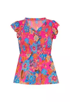 Блуза Usha Fashion Look, цвет Dark pink