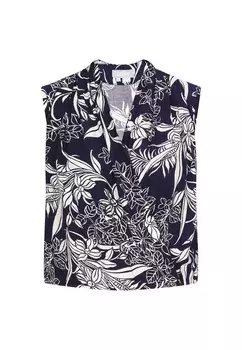 Блуза Usha Fashion Look, темно-синий