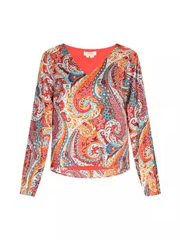 Блуза usha FESTIVAL Blouse, цвет orange mehrfarbig