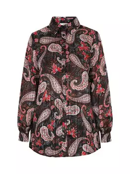 Блуза usha FESTIVAL, цвет schwarz mehrfarbig