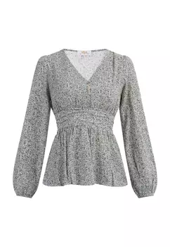 Блуза usha FESTIVAL, цвет Wollweiss Mehrfarbig