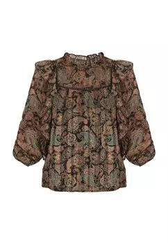 Блуза usha FESTIVAL Fashion Look, черный