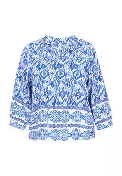 Блуза usha FESTIVAL Fashion Look, цвет Blue/Sky blue