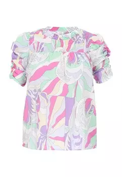 Блуза usha FESTIVAL Fashion Look, разноцветный