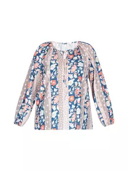 Блуза usha FESTIVAL Plus Size Blouse, разноцветный