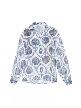 Блуза usha FESTIVAL Shirt, синий