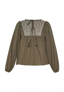 Блуза usha FESTIVAL, зеленый