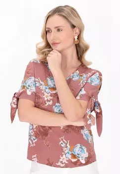 Блуза usha, коричневый