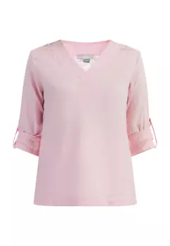 Блуза Usha nshirt Mit Spitze, цвет Hellrosa