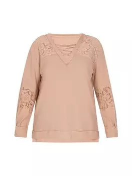 Блуза Usha Plus Size Blouse, цвет Apricot