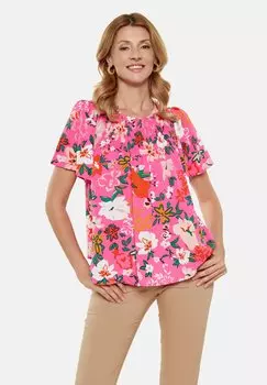 Блуза usha, розовый