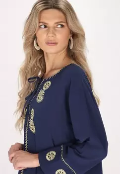 Блуза usha, темно-синий