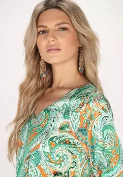 Блуза usha, зеленый