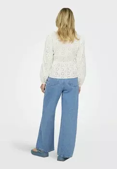 Блуза V-AUSSCHNITT JDY, слоновая кость