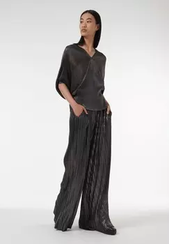 Блуза V-NECK Leem, серый