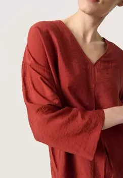 Блуза VADORA Soaked in Luxury, коричневый