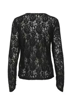 Блуза VANULLA Cream, черный