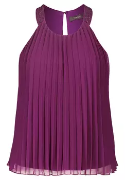 Блуза Vera Mont mit Plissee, цвет Real Purple