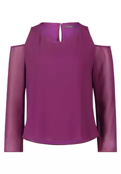Блуза Vera Mont nshirt schulterfrei, цвет Real Purple
