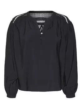 Блуза Vero Moda AYOE, черный