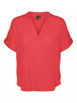 Блуза VERO MODA Beauty, цвет Fire red