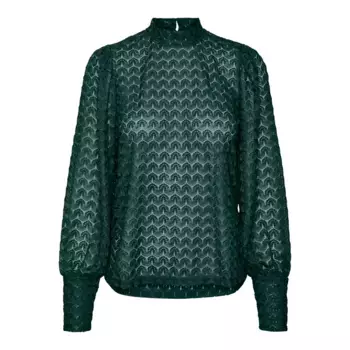 Блуза Vero Moda Becca, зеленый