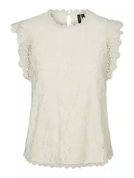 Блуза VERO MODA Blouse SEJA, экрю