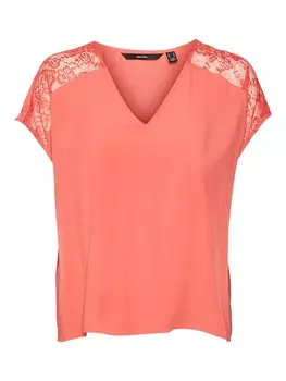 Блуза VERO MODA Blouse VMRusk, оранжевый
