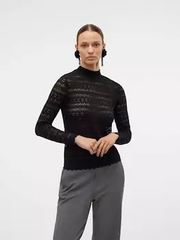 Блуза Vero Moda Bluse Zoe, черный