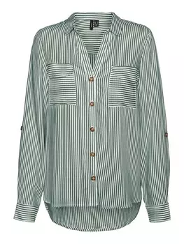 Блуза Vero Moda BUMPY, темно-зеленый