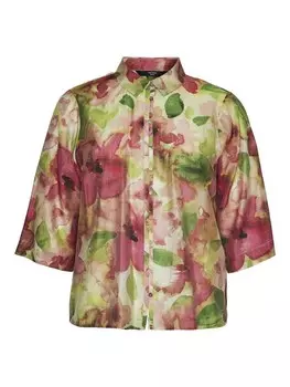 Блуза Vero Moda Curve Blouse, цвет Mixed colors