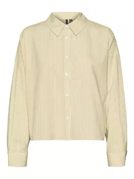 Блуза VERO MODA, цвет Yellow/White
