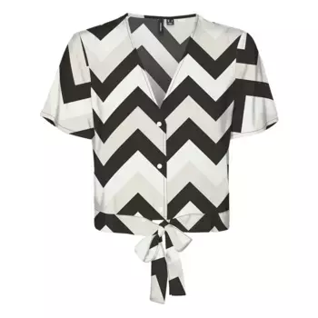 Блуза Vero Moda Easy Joy, разноцветный
