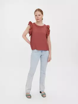 Блуза Vero Moda Ellie, бордо