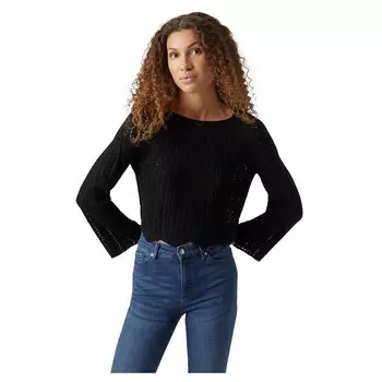 Блуза Vero Moda Ginger Long, черный