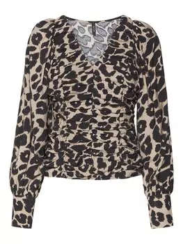 Блуза Vero Moda IRIS, светло-коричневый