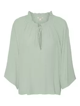 Блуза Vero Moda JANNI, зеленый