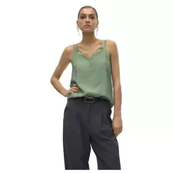 Блуза Vero Moda Josie, зеленый
