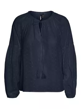 Блуза Vero Moda Katty, темно-синий