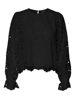 Блуза Vero Moda KEJSA, черный