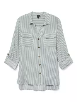 Блуза Vero Moda Langarmbluse, цвет gray mist
