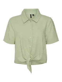 Блуза Vero Moda Mymilo, зеленый