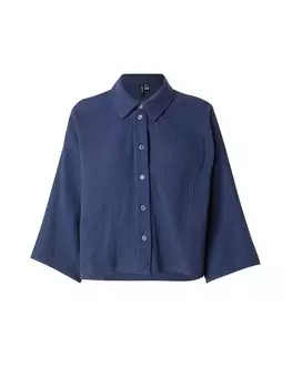 Блуза Vero Moda NATALI, темно-синий