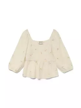 Блуза VERO MODA Rupa, бежевый