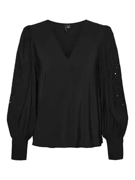 Блуза Vero Moda SANI, черный