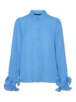 Блуза Vero Moda, светло-синий