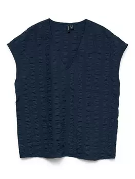 Блуза VERO MODA, темно-синий