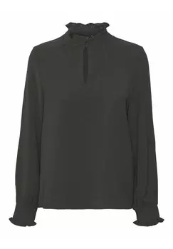 Блуза Vero Moda, темно-зеленый