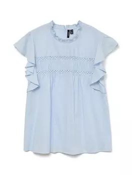 Блуза VERO MODA Trine, светло-синий