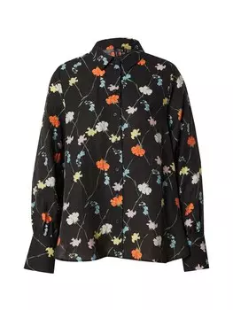 Блуза VERO MODA VMFLORA OLGA, черный